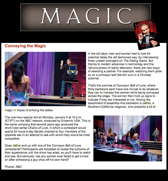 magic magazine